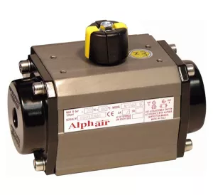 Alphair pneumatic actuator - AP series - with internal end stops