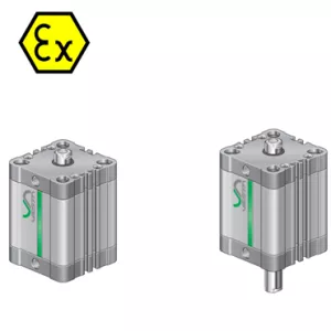 Kompaktowe siłowniki pneumatyczne serii ATEX XNSK