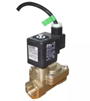 2-way solenoid valves with operating electromagnet in Ex version