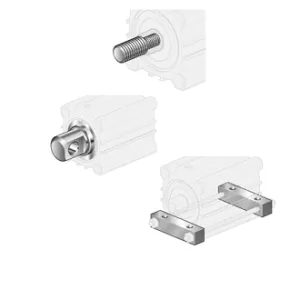 Accessories for short-stroke cylinders