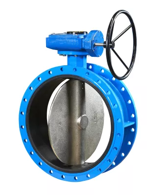 Double offset butterfly valves Series 2E3