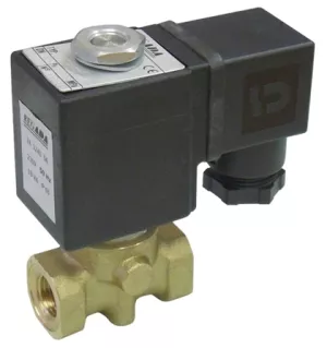 2-way solenoid valves direct acting for gas heaters - normally closed