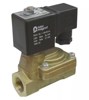 2-way solenoid valves pilot operated